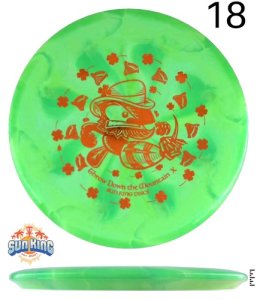 Discraft ESP Tour Series Swirl Buzzz (Shamrock - Skeet Art -  TDTMX -  2022)