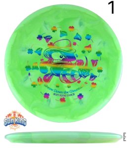 Discraft ESP Tour Series Swirl Buzzz (Shamrock - Skeet Art -  TDTMX -  2022)