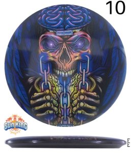 Discraft Full Foil SuperColor Buzzz (Chains for Brains - Skeet Art)