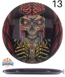 Discraft Full Foil SuperColor Buzzz (Chains for Brains - Skeet Art)