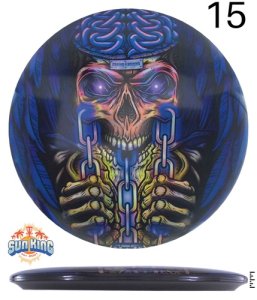 Discraft Full Foil SuperColor Buzzz (Chains for Brains - Skeet Art)