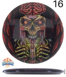 Discraft Full Foil SuperColor Buzzz (Chains for Brains - Skeet Art)