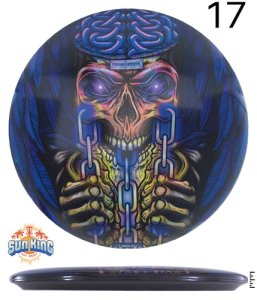 Discraft Full Foil SuperColor Buzzz (Chains for Brains - Skeet Art)