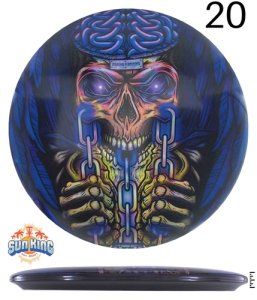 Discraft Full Foil SuperColor Buzzz (Chains for Brains - Skeet Art)