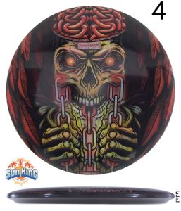 Discraft Full Foil SuperColor Buzzz (Chains for Brains - Skeet Art)