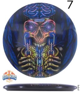 Discraft Full Foil SuperColor Buzzz (Chains for Brains - Skeet Art)