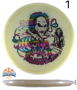 Discraft Z Mega Glo Buzzz (2026 Halloween - Triple Foil)
