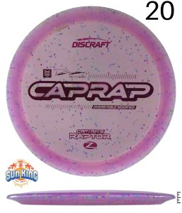 Discraft Z Confetti Captain's Raptor (Paul Ulibarri)