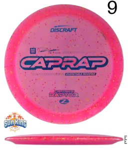 Discraft Z Confetti Captain's Raptor (Paul Ulibarri)