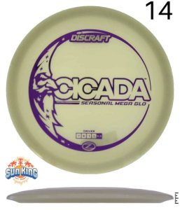Discraft Z Seasonal Mega Glo Cicada