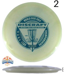 Discraft Z Glo Eclipse (2026 Pro Worlds - Throwback)