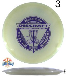 Discraft Z Glo Eclipse (2026 Pro Worlds - Throwback)