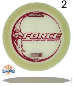 Discraft Z Seasonal Mega Glo Force