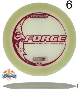 Discraft Z Seasonal Mega Glo Force