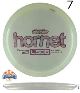 Discraft  Cryztal Glo Confetti Hornet (Ledgestone 2026)
