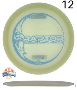 Discraft Z Seasonal Mega Glo Raptor