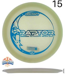 Discraft Z Seasonal Mega Glo Raptor