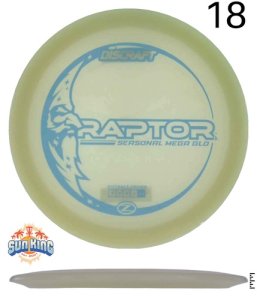 Discraft Z Seasonal Mega Glo Raptor