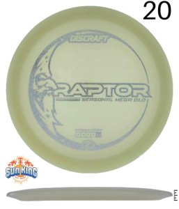 Discraft Z Seasonal Mega Glo Raptor