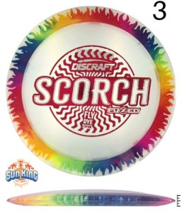 Discraft Tie Dye Fuzed Line Scorch