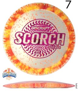 Discraft Tie Dye Fuzed Line Scorch