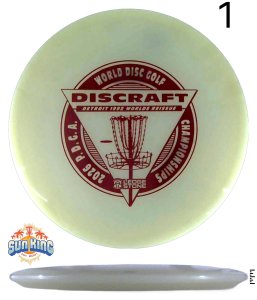 Discraft Z Glo Stratus (2026 Pro Worlds - Throwback)