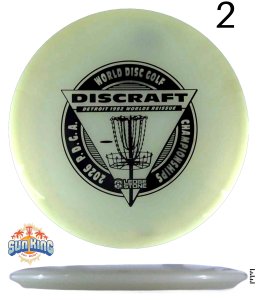 Discraft Z Glo Stratus (2026 Pro Worlds - Throwback)
