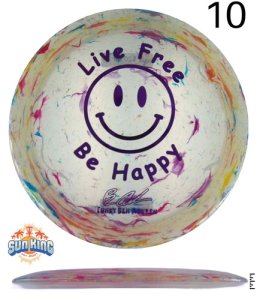 Discraft Z FLX  Jawbreaker Thrasher ("Live Free Be Happy" Ben Askren)