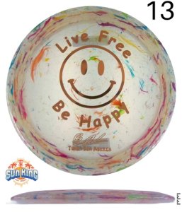 Discraft Z FLX  Jawbreaker Thrasher ("Live Free Be Happy" Ben Askren)