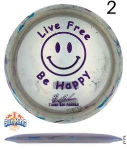 Discraft Z FLX  Jawbreaker Thrasher ("Live Free Be Happy" Ben Askren)