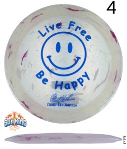 Discraft Z FLX  Jawbreaker Thrasher ("Live Free Be Happy" Ben Askren)
