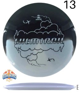Doomsday Discs Retina Chemtrail (Black and White)