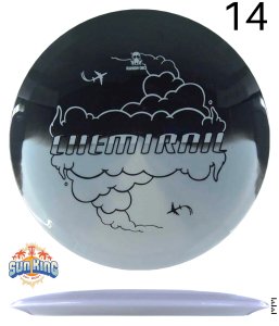 Doomsday Discs Retina Chemtrail (Black and White)