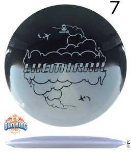 Doomsday Discs Retina Chemtrail (Black and White)