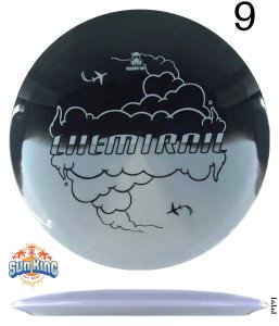 Doomsday Discs Retina Chemtrail (Black and White)