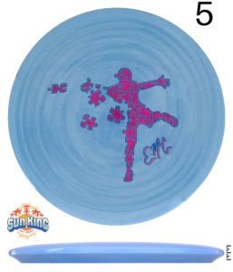 Dynamic Discs Fuzion Swirl Truth (EMac - The Missing Piece)