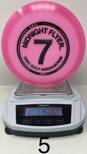 DGA Midnight Flyer #7 Color Glow Sail