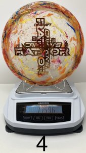 Discraft Z FLX Jawbreaker Swirl Captain's Raptor (Paul Ulibarri - Misprint)
