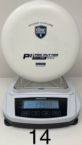 Discmania D-Line P2 Flex 2 (Sky God Mini Bottom Stamp)