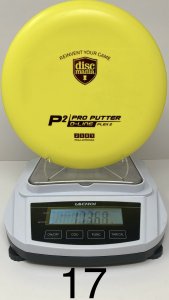 Discmania D-Line P2 Flex 2 (Sky God Mini Bottom Stamp)