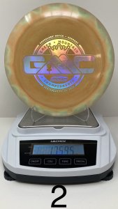 Discraft ESP Swirl Nuke (2019 Green Mountain - Black Sharpie Edition)