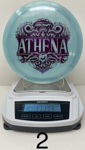 Discraft Titanium Swirl Athena (Ledgestone - 2025)