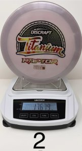 Discraft Titanium Raptor
