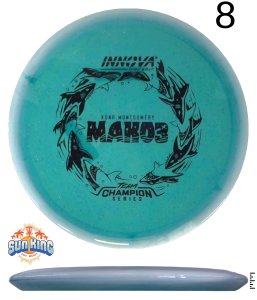 Innova Champion Metal Flake Mako3 (Kona Montgomery - Team Series)