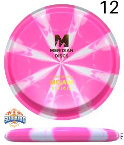 Meridian Discs Marbled Graphite Mojave (Pink /Purple)