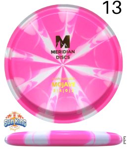 Meridian Discs Marbled Graphite Mojave (Pink /Purple)