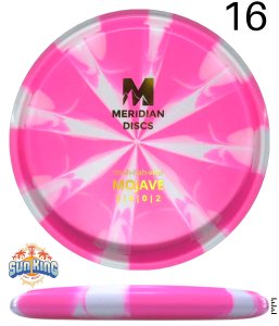 Meridian Discs Marbled Graphite Mojave (Pink /Purple)