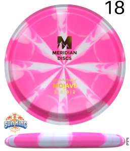 Meridian Discs Marbled Graphite Mojave (Pink /Purple)