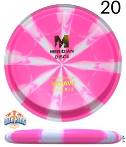 Meridian Discs Marbled Graphite Mojave (Pink /Purple)