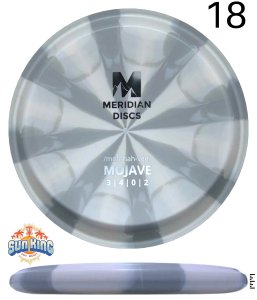 Meridian Discs Marbled Graphite Mojave (Peach)